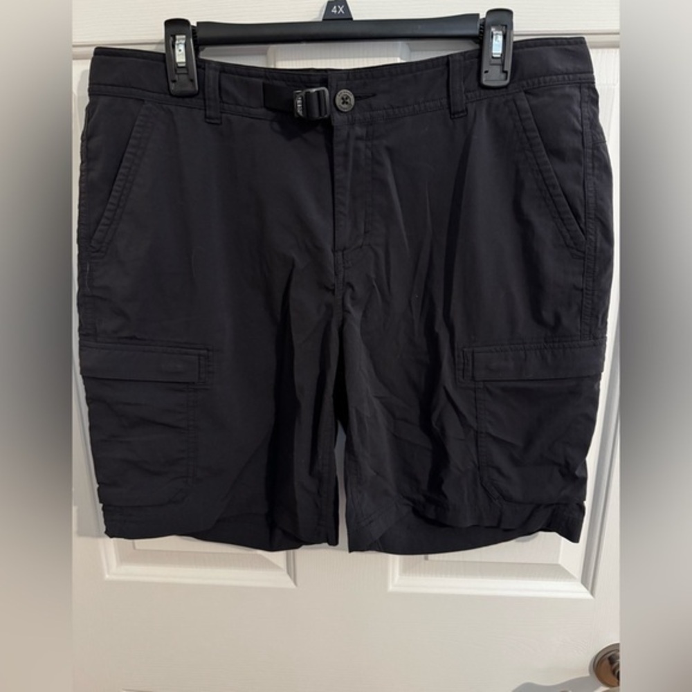 REI Co-op Women's Hiking Shorts Belted Pockets Fishing Outdoors 9inch size 14